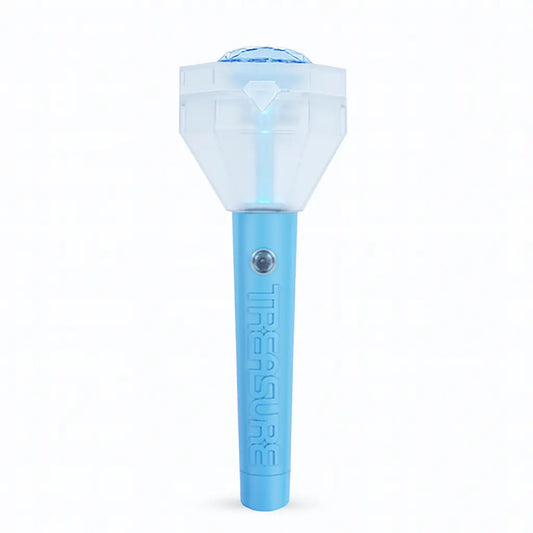 Lightstick TREASURE officiel K-pop sur fond blanc avec ombrage – fanlight authentique YG Entertainment