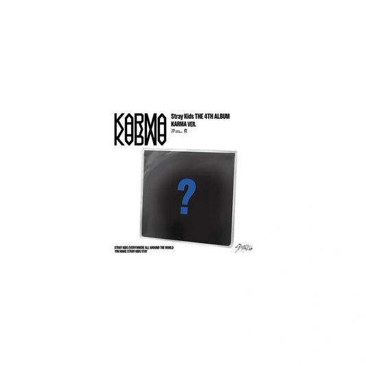 Album KARMA 4th Stray Kids – Version aléatoire (Photobook Ver.) – 1 coffret au hasard, import officiel Corée