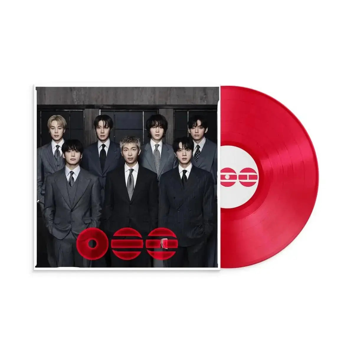 Vinyle BTS ARIRANG version groupe rouge