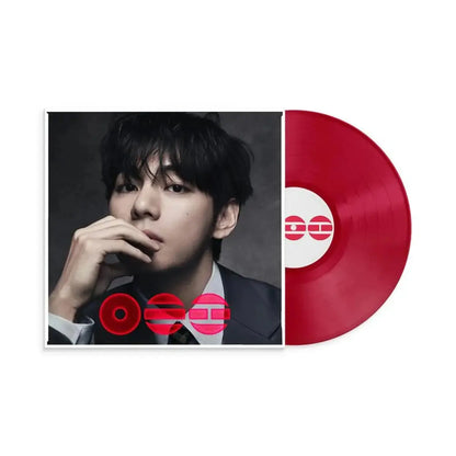 Vinyle BTS ARIRANG V version rouge velours