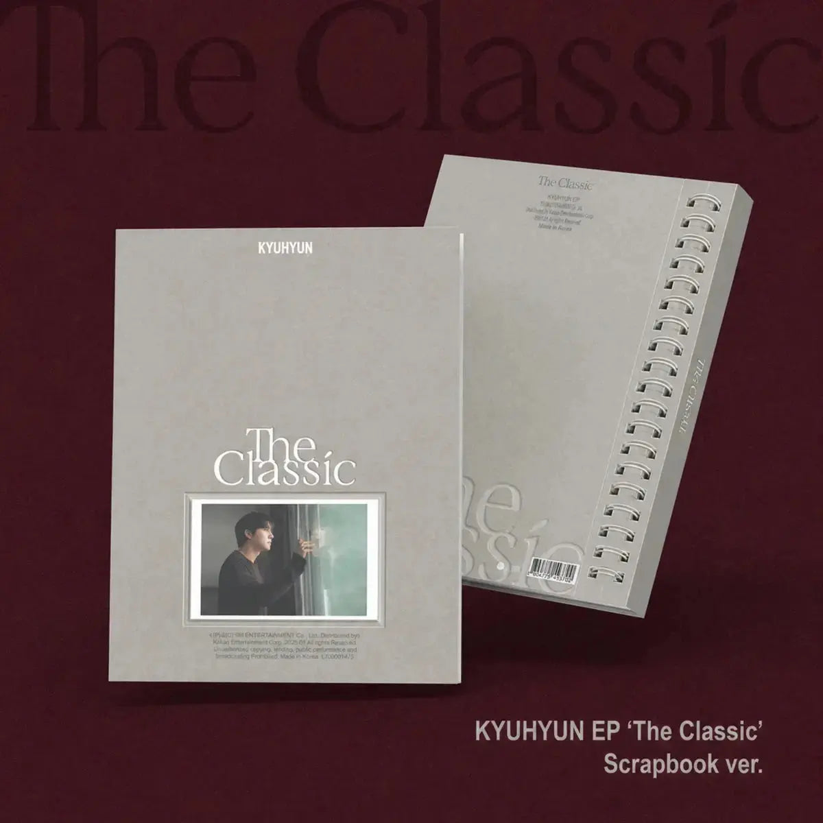 KYUHYUN The Classic Scrapbook Ver album officiel SM Entertainment photobook K-pop