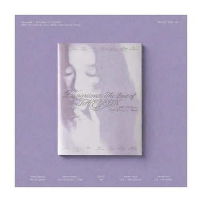 album taeyeon panorama the best of taeyeon archive book version officiel