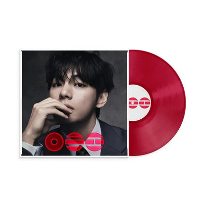 Vinyle BTS ARIRANG V version rouge velours